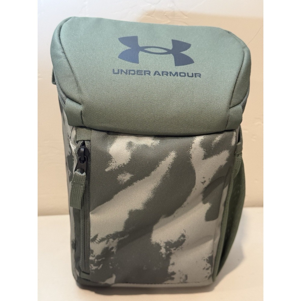 Under Armour UA Sideline Mini Cooler Lunch Box Green Camouflage